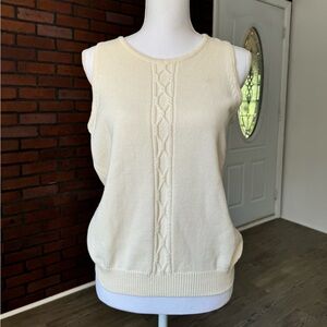 Liz Claiborne Cream‎ Sweater Vest